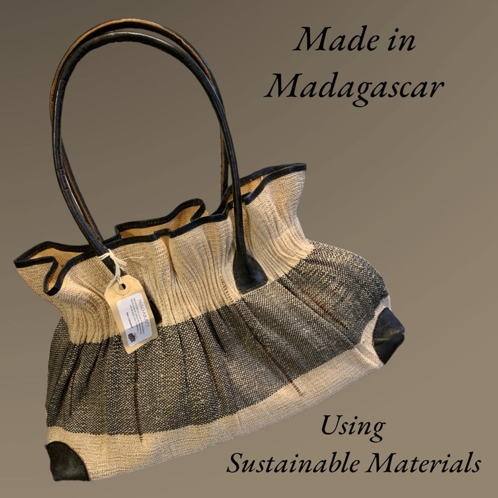 Fair Trade Handbag | Artisan Crafted In Madagascar | Sustainable Materials